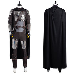The Mandalorian 2 Mando Cosplay Kostüm Set für Karneval Mottoparty