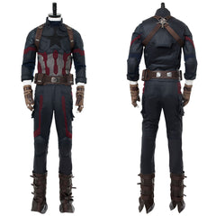 Avengers: Infinity War 2018 Captain America Steve Rogers Cosplay Kostüm Version B