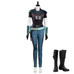 Mandalorian Cara Dune Jedipedia Cosplay Kostüm Outfits Halloween Karneval Kostüm