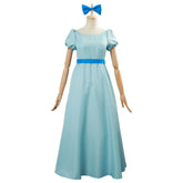 Nimmerland Peter Pan Wendy Kleid Cosplay KostĂŒm Blau