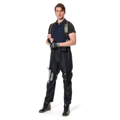 Resident Evil 4 Remake Leon S.Kennedy Cosplay Kostüm Halloween Karneval Outfits
