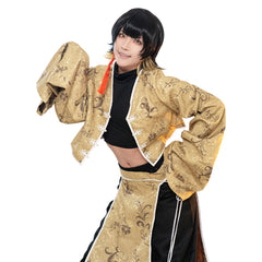 Meguru Bachira Kostüm BLUE LOCK Cosplay Chinesische Kung Fu Kleidung Halloween Karneval Outfits