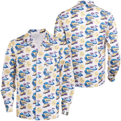 Back to the Future Doc Brown gedruckt Shirt Cosplay Kostüm