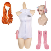 Nami weiß Kostüm One Piece Egghead Arc Nami Cosplay Outfits