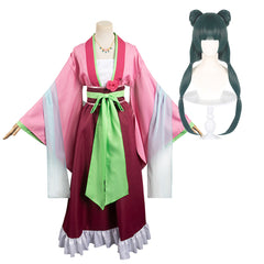 Kusuriya no Hitorigoto Maomao Rosa Hanfu Cosplay Kostüm Set
