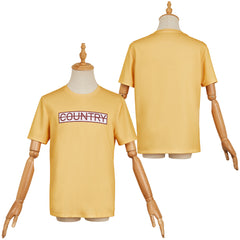 Sakamoto Taro Taro Sakamoto gelb T-Shirt Cosplay Outfits