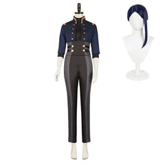 Caitlyn blau Kostüm Set Arcane: League of Legends(2024) Caitlyn Cosplay