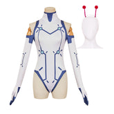 Vemola weiß Bodysuit Dandadan Bamora Cosplay Outfits