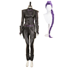 HUNTRIX Rumi schwarz Kostüm Set Kpop Demon Hunters Rumi Cosplay Outfits