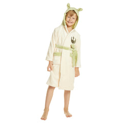 Yoda Jedi Öhre Fleece Badenmantel Jugendliche Kind Robe