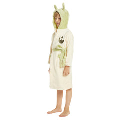 Yoda Jedi Öhre Fleece Badenmantel Jugendliche Kind Robe