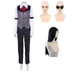 Hellaverse Sir Pentious Kostüm Set Hazbin Hotel Pendleton Cosplay Outfits