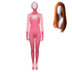 Invincible Atom eve rosa Jumpsuit Cosplay Kostüm Halloween Karneval Outfit