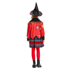 Kinder Mädchen Rock Hut Outfits Hocus Pocus-Dani Dennison Cosplay Kostüm