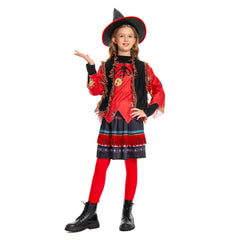 Kinder Mädchen Rock Hut Outfits Hocus Pocus-Dani Dennison Cosplay Kostüm