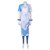 Street Fighter SF Chun-Li Cosplay Kostüm Halloween Karneval Outfits