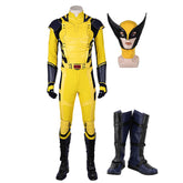 Deadpool & Wolverine Wolverine gelb Overall Cosplay KostĂŒm Outfits Deluxe