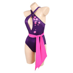 Psylocke Sommer Bademode einteiliger Badeanzug