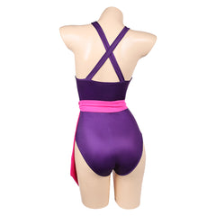 Psylocke Sommer Bademode einteiliger Badeanzug