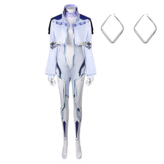Dagger weiß Jumpsuit M-Rival Dagger Cosplay Outfits