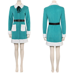 Last Christmas Kate Emilia Clarke Grün Kostüm für Weihnachten Kostüm