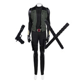 Thunderbolts 2025 Yelena Belova schwarz Kostüm Cosplay Outfits