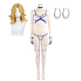 Invisible Woman Susan "Sue" Storm-Richards weiß Bademode Cosplay Outfits