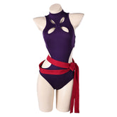 Psylocke lila Bademode Kostüm Cosplay Outfits