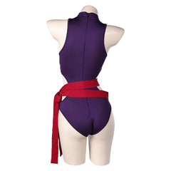 Psylocke lila Bademode Kostüm Cosplay Outfits