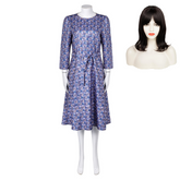 Beetlejuice 2 Astrid Deetz blau Kleid Cosplay Kostüm