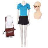 One Piece Film Red Nami blau Outfit Cosplay Kostüm