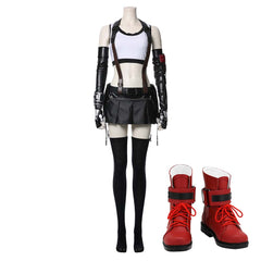 Final Fantasy VII FF7 Tifa Lockhart Cosplay Kostüm Neu