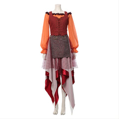 Hocus Pocus Mary Sanderson Horror Cosplay Kostüm Mittelalter Kostüm
