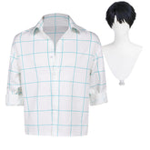 Boygroup Dämon Jinu weiß Hemd Jinu Cosplay Outfits