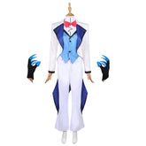 Hazbin Hotel Vox Hellaverse Vincent weiß Kostüm Cosplay Outfits