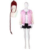 Lu Shaotang Kostüm SAKAMOTO DAYS Lu xiaotang rosa Cosplay Outfits