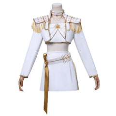 HUNTRIX Mira Soundtrack Kostüm KPop Demon Hunters Mira weiß Cosplay Outfits