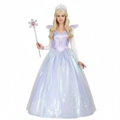 Wicked Glinda lila Kleid Cosplay Outfits für Mottoparty