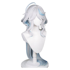 Genshin Impact Focalors Perücke Cosplay Perücke