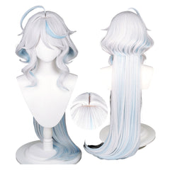 Genshin Impact Focalors Perücke Cosplay Perücke