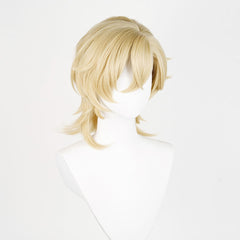 Honkai: Star Rail Aventurine Perücke Cosplay gold Perücke