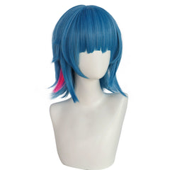 Jinx Perücke Arcane: League of Legends Jinx Cosplay Perücke