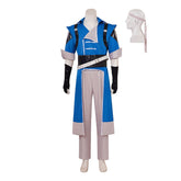 Castlevania Richter Belmont blau Kostüm Set Cosplay Outfits