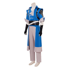 Castlevania Richter Belmont blau Kostüm Set Cosplay Outfits