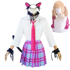 My Dress-Up Darling Kitagawa Marin Cosplay Cat Girls Kostüm Halloween Karneval Outfits