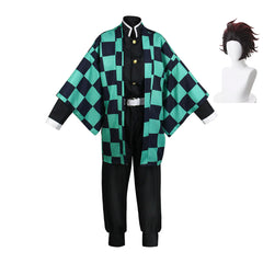 Demon Slayer Kamado Tanjirou Kimono Cosplay Outfits
