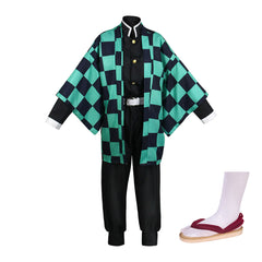 Demon Slayer Kamado Tanjirou Kimono Cosplay Outfits