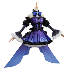 Genshin Impact Clorinde Cosplay Kostüm Halloween Karneval Outfits