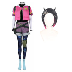 Valorant Clove Cosplay Kostüm Halloween Karneval Outfits