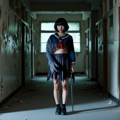 Hinako Shimizu blau Uniform Silent Hill F Hinako Cosplay Kostüm